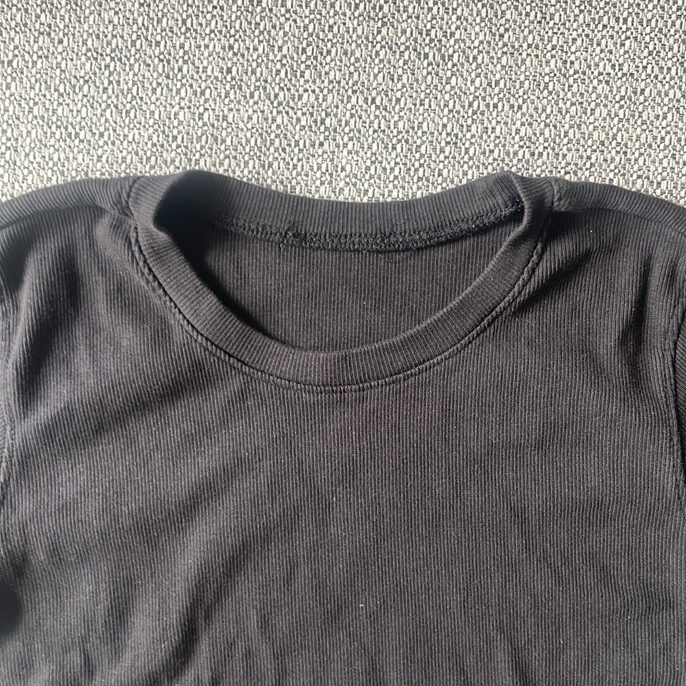 Wilfred Ribbed Crop Top - Picture 2 of 2